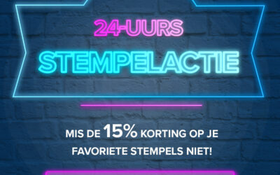 24-Uurs Stempelactie!!