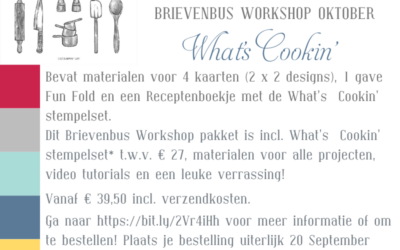 What’s Cookin’ Brievenbus Workshop Oktober ’21