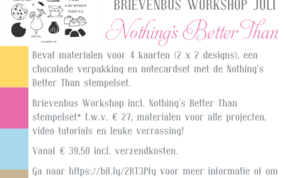 Nothing’s Better Than Brievenbus Workshop Juli ’21