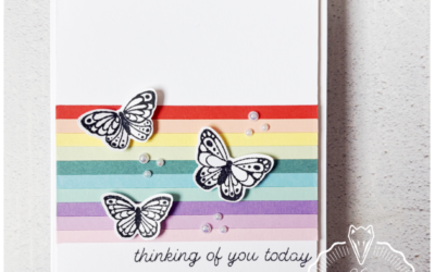 All Aflutter Pastel Kaart – Feel Good Stamping Bloghop