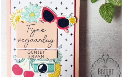 Summer Happiness CASE Kaart – Stamping Station Bloghop