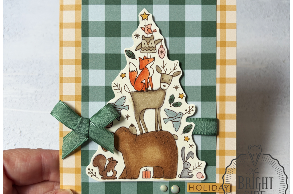 Woodland Wishes Kerstkaart – Feel Good Stamping Bloghop