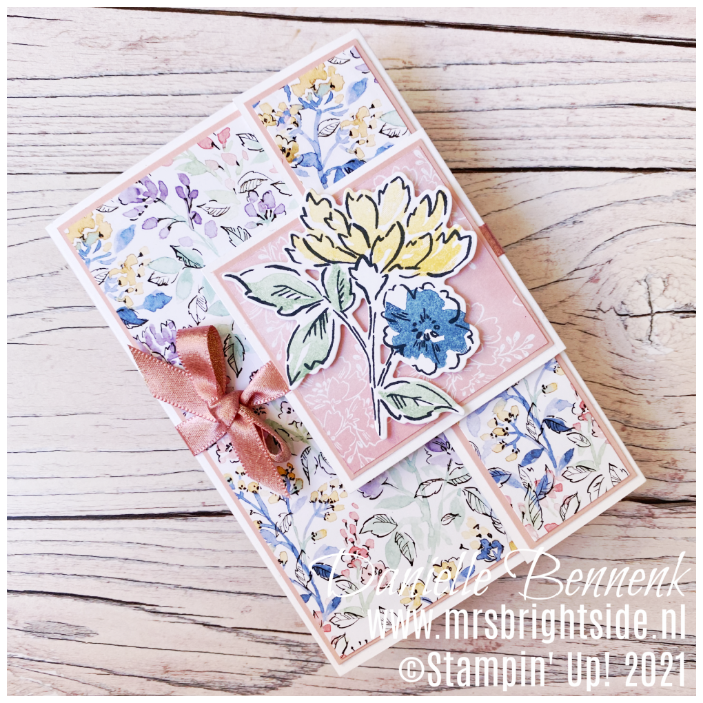 Hand-Penned Fancy Fold - Feel Good Bloghop - Mrs. Brightside - Danielle ...