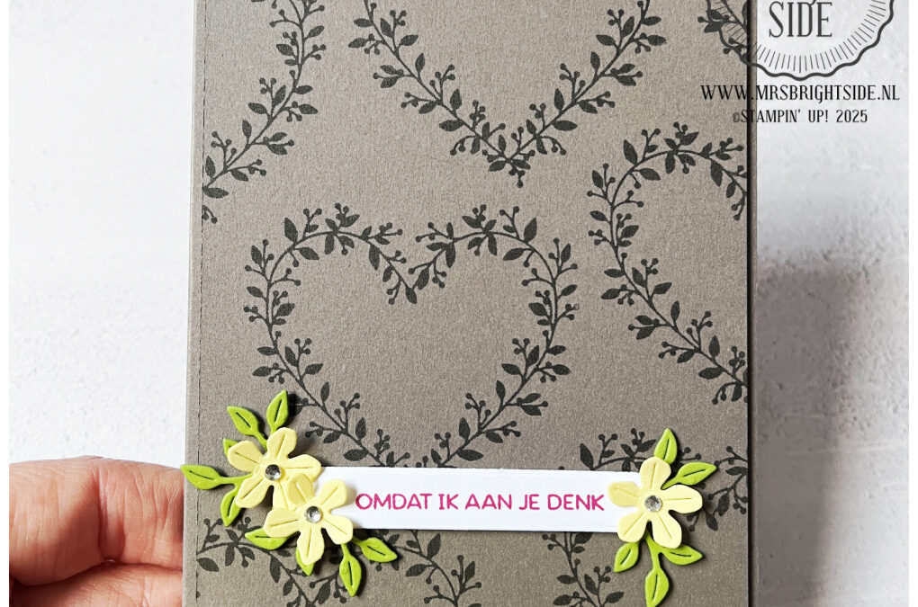 Hartenwens Kaart – Feel Good Stampin’ Bloghop