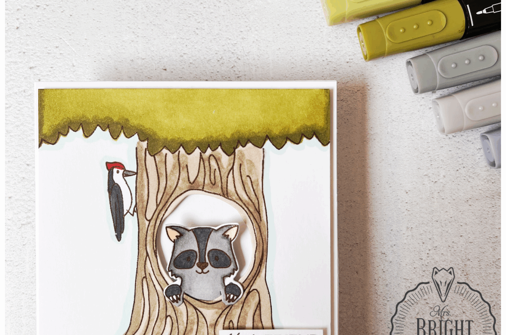 Peekaboo Forest Kaart – In the spotlight 2