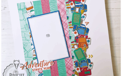 On The Go Scrap Vacation Vibes Lay-Out – Stamping Sunday Bloghop