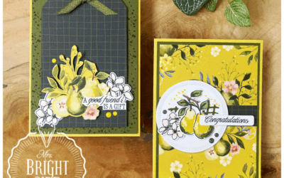 Painterly Pears Kaarten Duo – In the spotlight 2