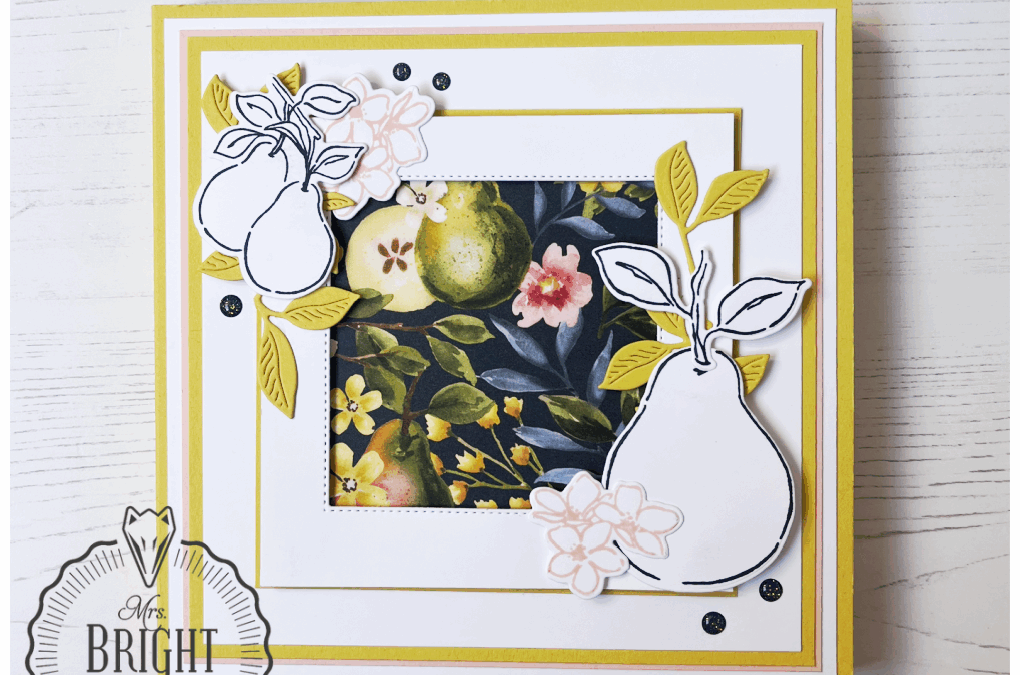 Painterly Pears Mini Album – In the spotlight 1