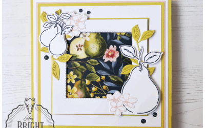 Painterly Pears Mini Album – In the spotlight 1