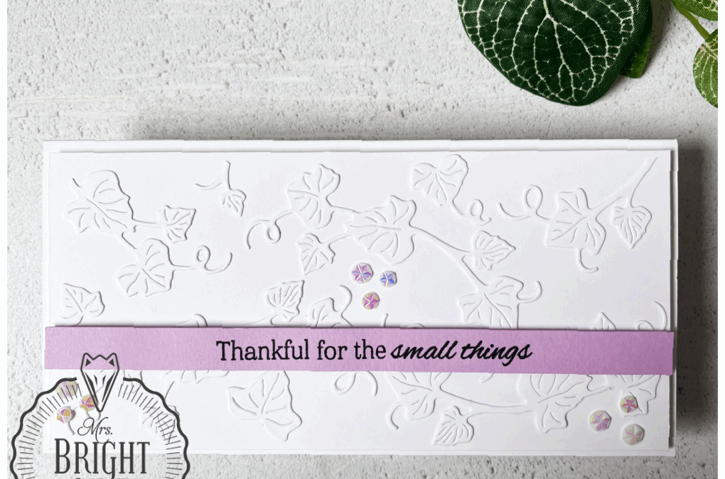 Beautiful Pumpkins Slimline Kaart – In the spotlight 4