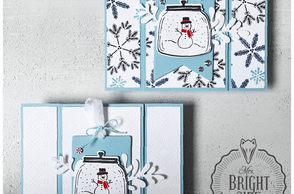 Winterse Flap Kaarten met Jar of Joy