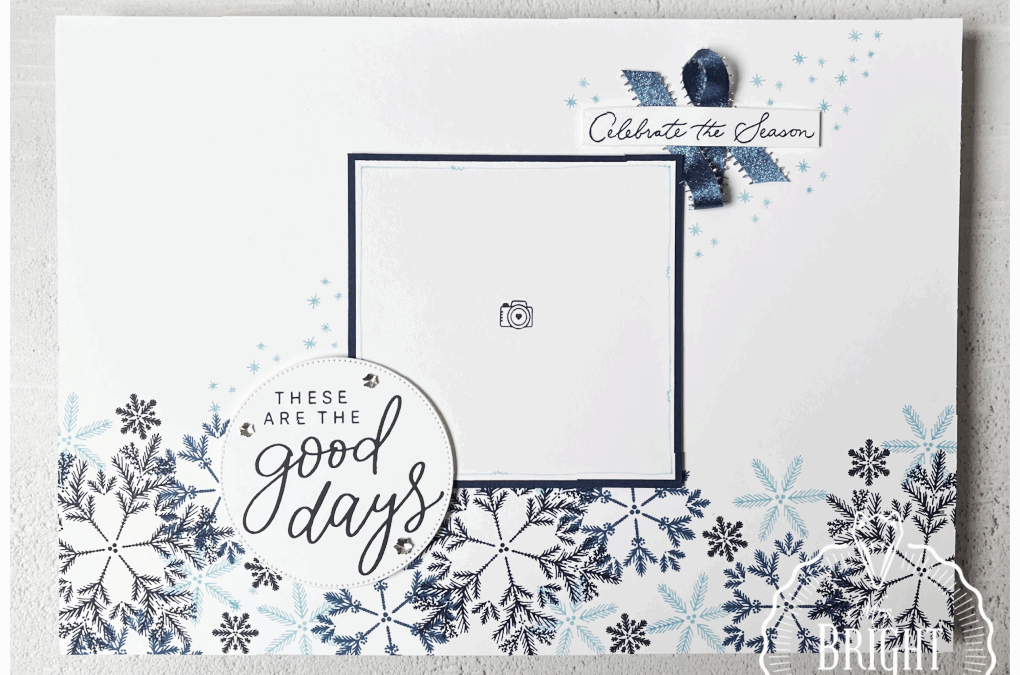 Delicate Pines A4 Scrap Lay-Out – Video Tutorial