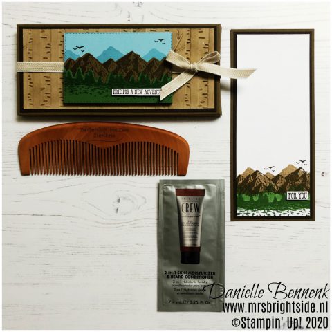 Men Only - Feel Good Stampin' Bloghop - Mrs. Brightside - Danielle Bennenk