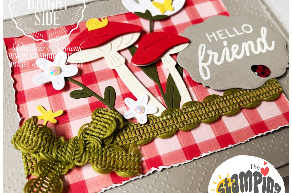 Sweet Bugs Paddenstoelenkaart – Stamping Station Bloghop